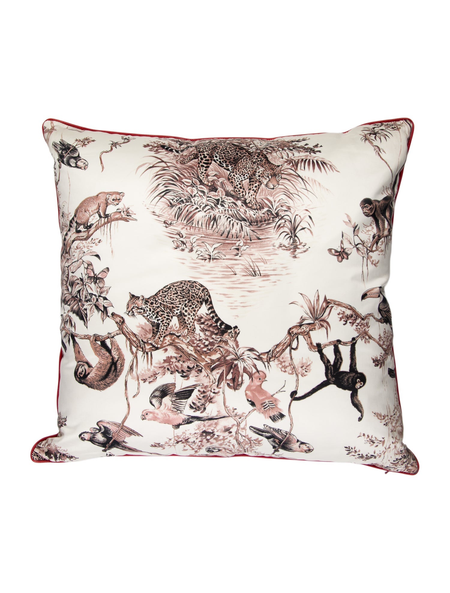 Hermès Carnets d'Equateur Throw Pillow