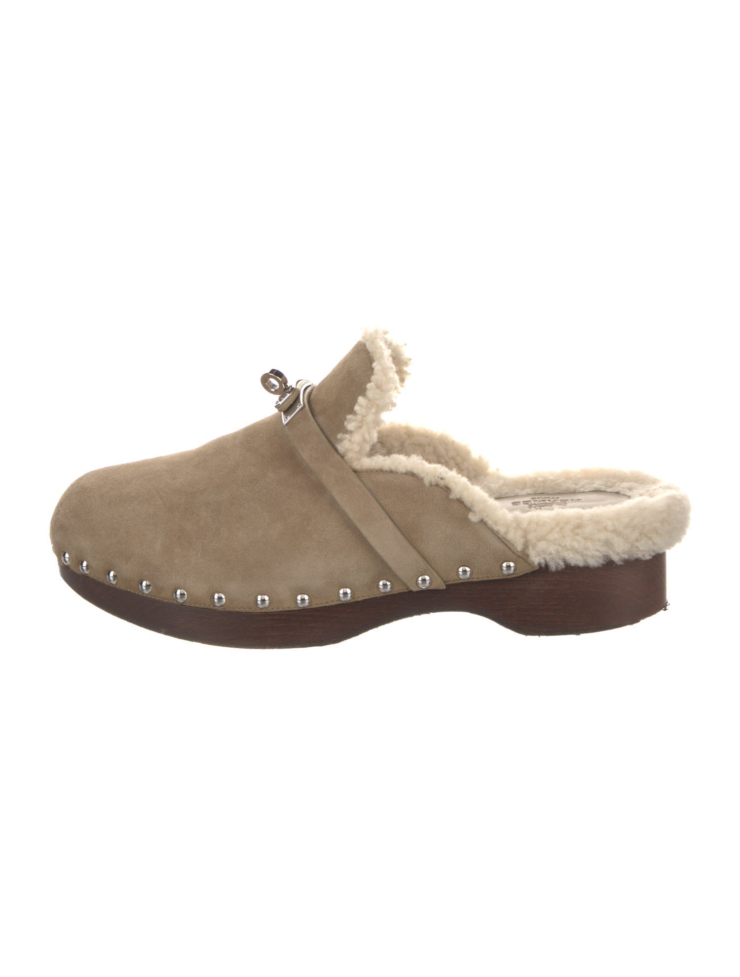 Hermès Carlotta Suede Mules