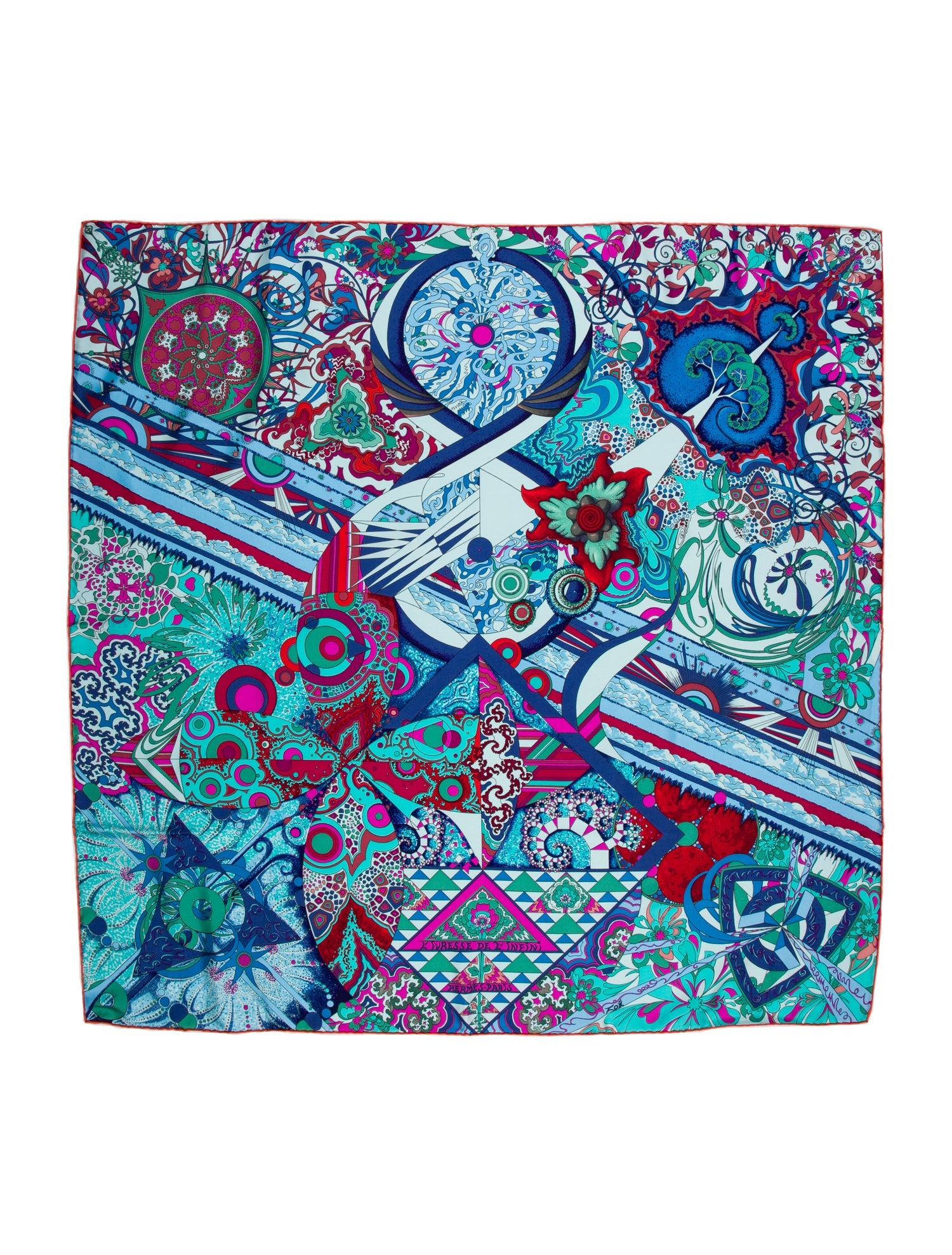 Hermès L'Ivresse De L'Infini Silk Scarf