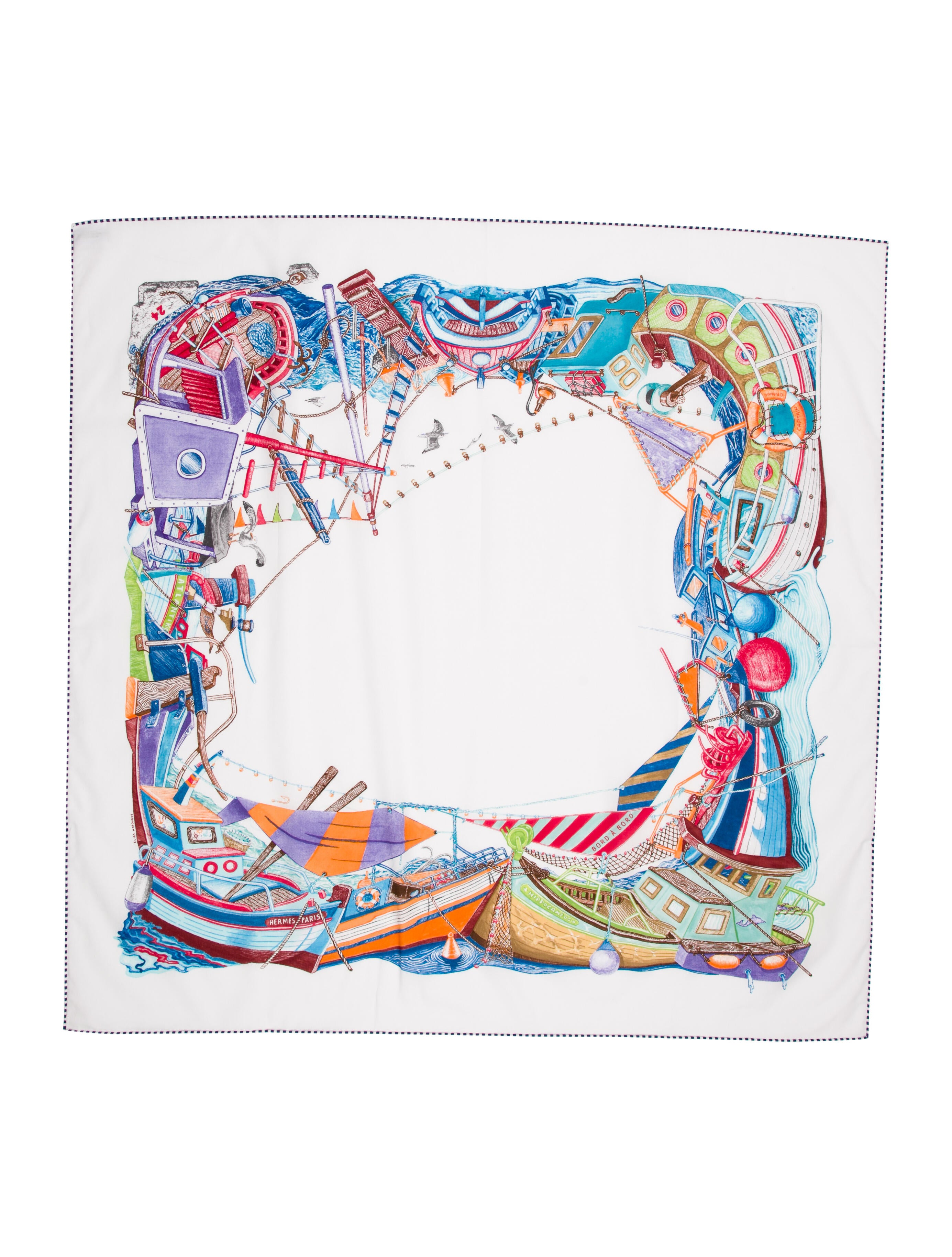 Hermès Bord À Bord Scarf