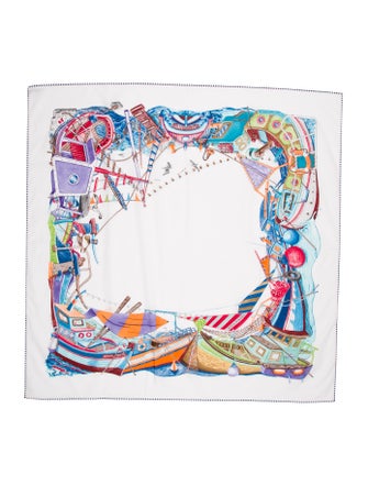 Hermès Bord À Bord Scarf