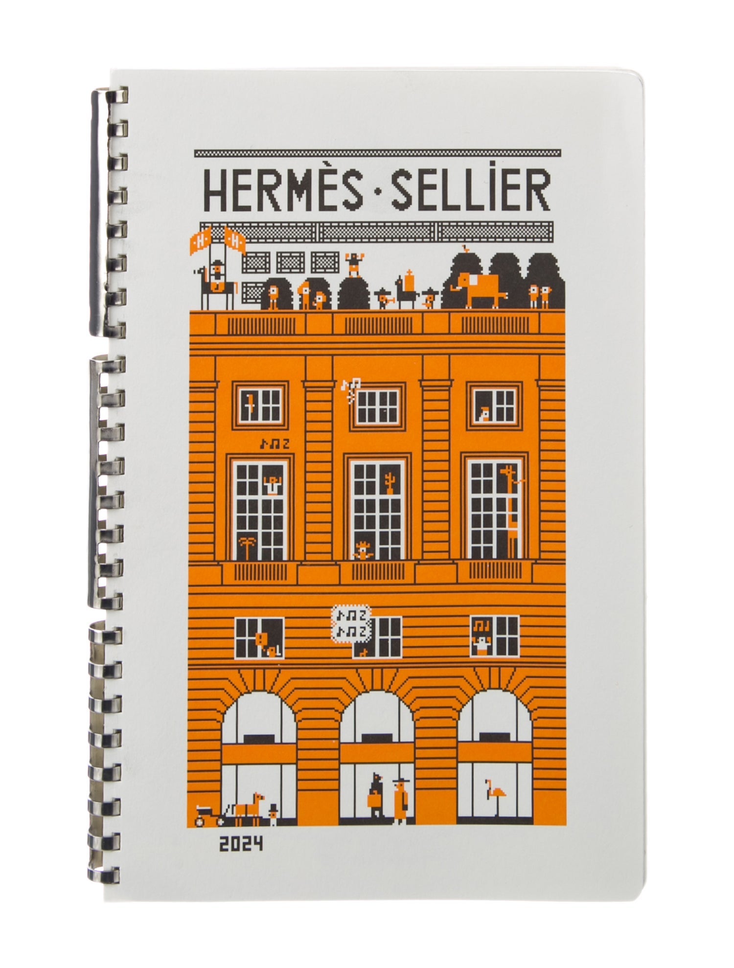 Hermès 2024 Globe-Trotter Agenda Insert