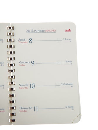 Hermès 2026 Annuel GM Agenda Insert Set