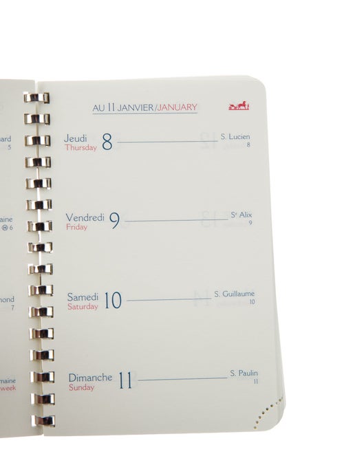 Hermès 2026 Annuel GM Agenda Insert Set