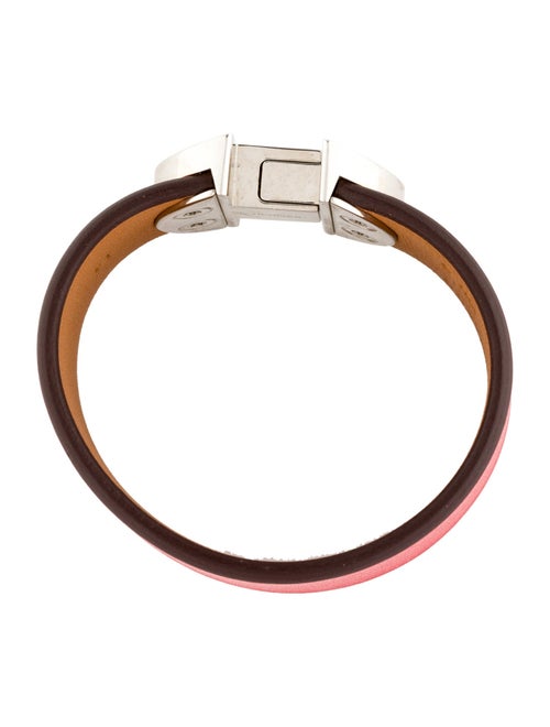 Hermès Leather Manchette Wrap Bracelet