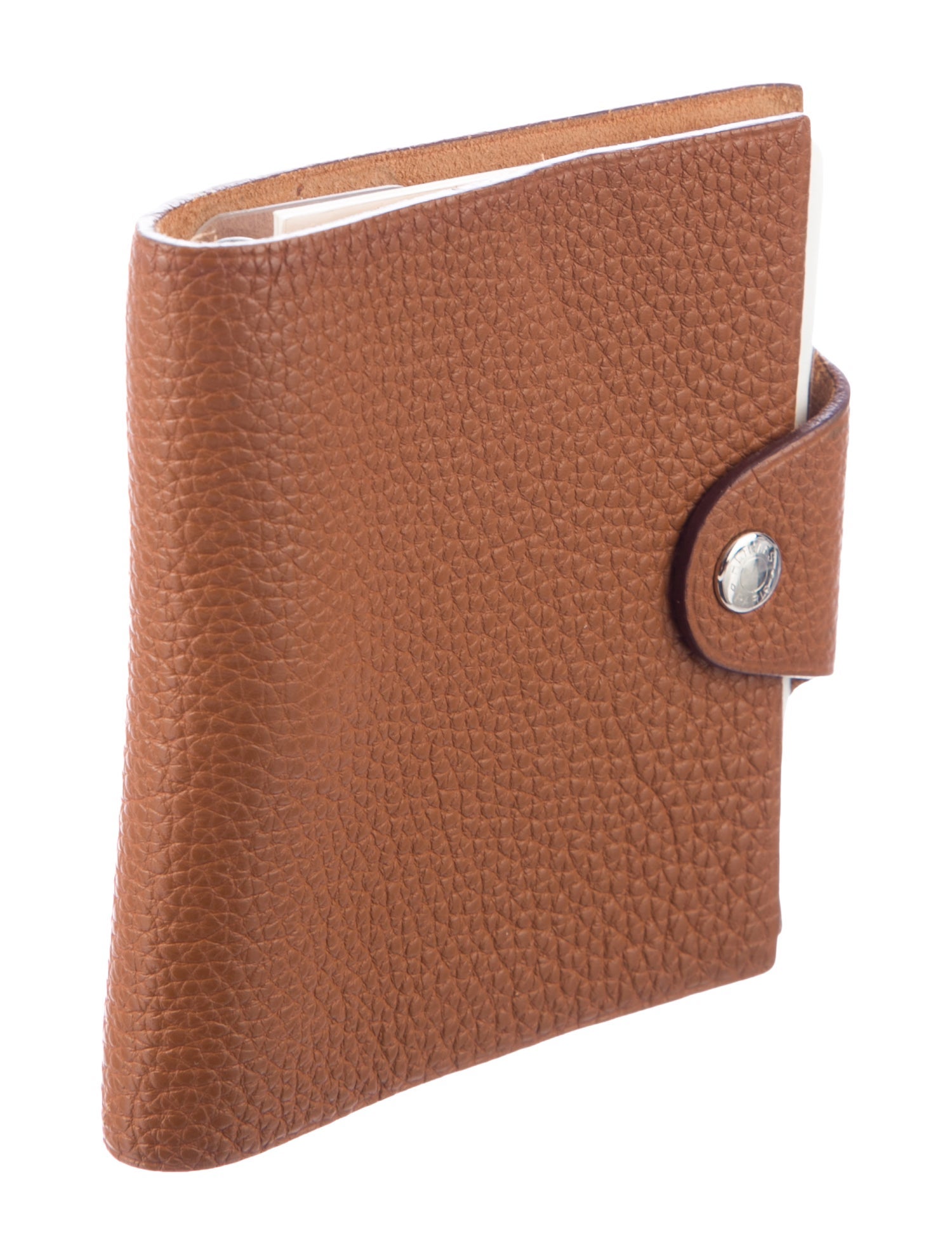 Hermès Vintage Togo Ulysse Mini Notebook Cover