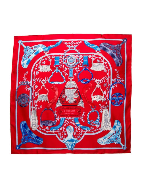 Hermès Etriers Silk Scarf