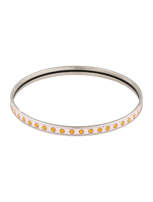 Hermès Extra Narrow Enamel Bangle