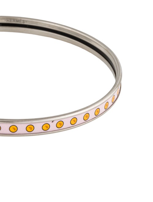 Hermès Extra Narrow Enamel Bangle