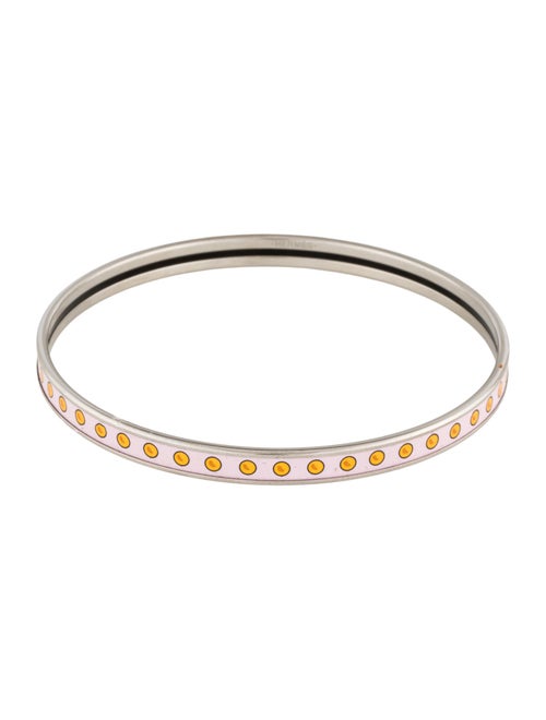 Hermès Extra Narrow Enamel Bangle