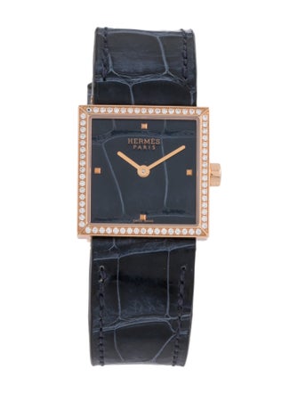 Hermès Carré Cuir Watch