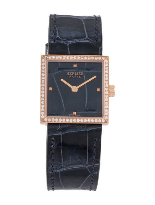 Hermès Carré Cuir Watch
