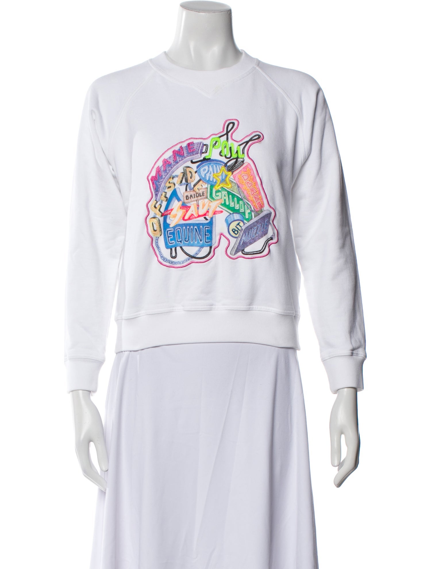 Hermès Graphic Print Crew Neck Sweatshirt