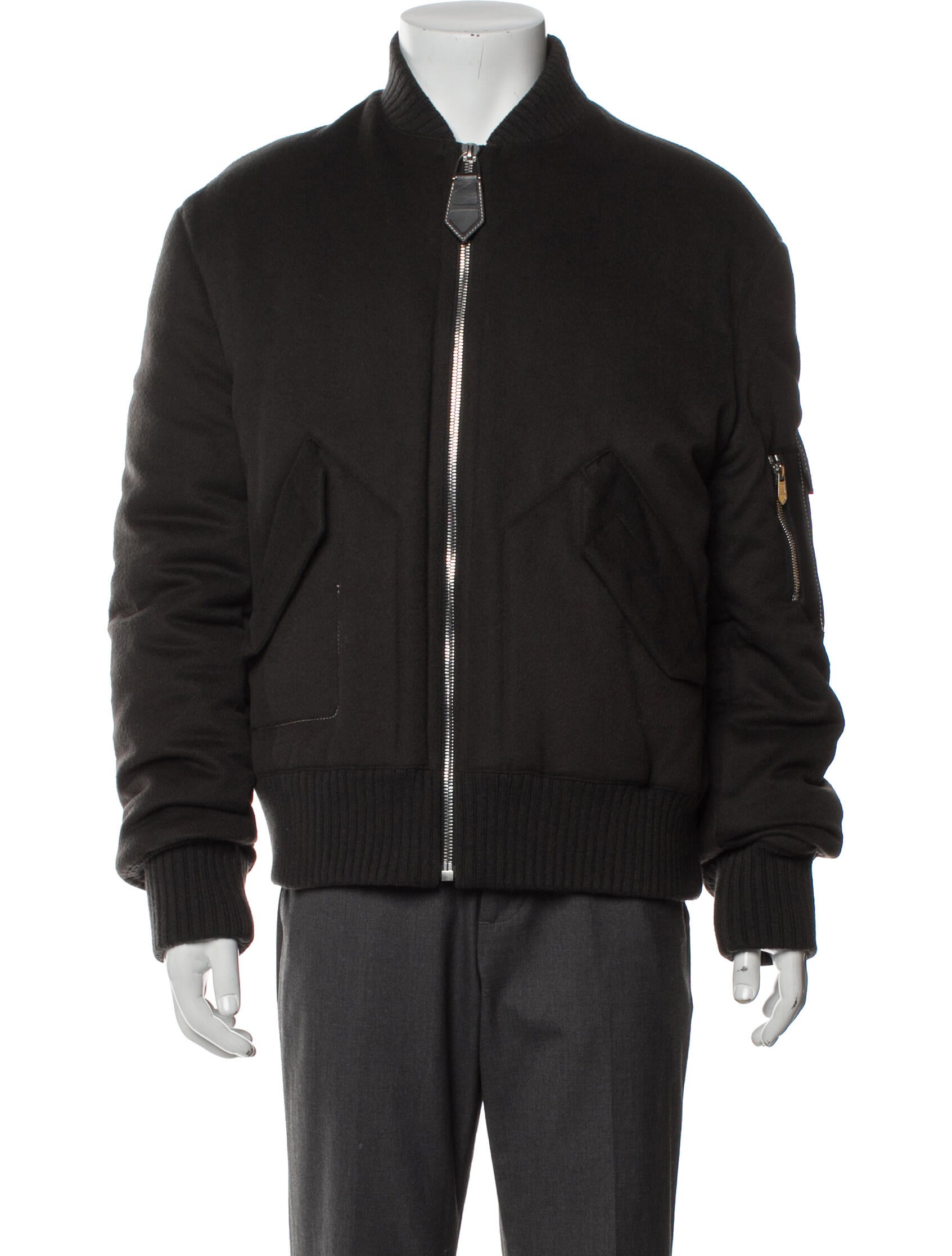 Hermès Cashmere Bomber Jacket