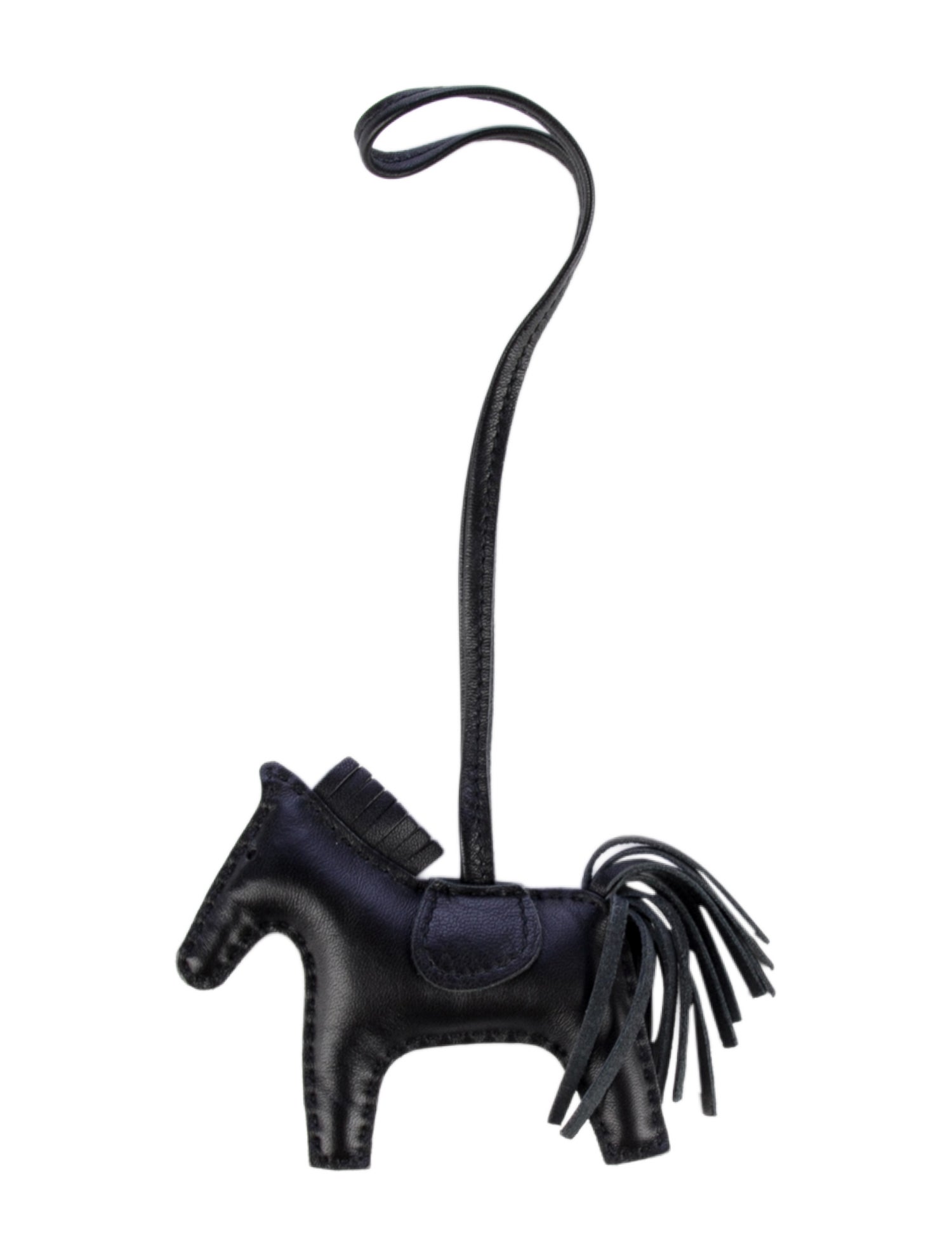 Hermès Milo So Black GriGri Rodeo Bag Charm TPM