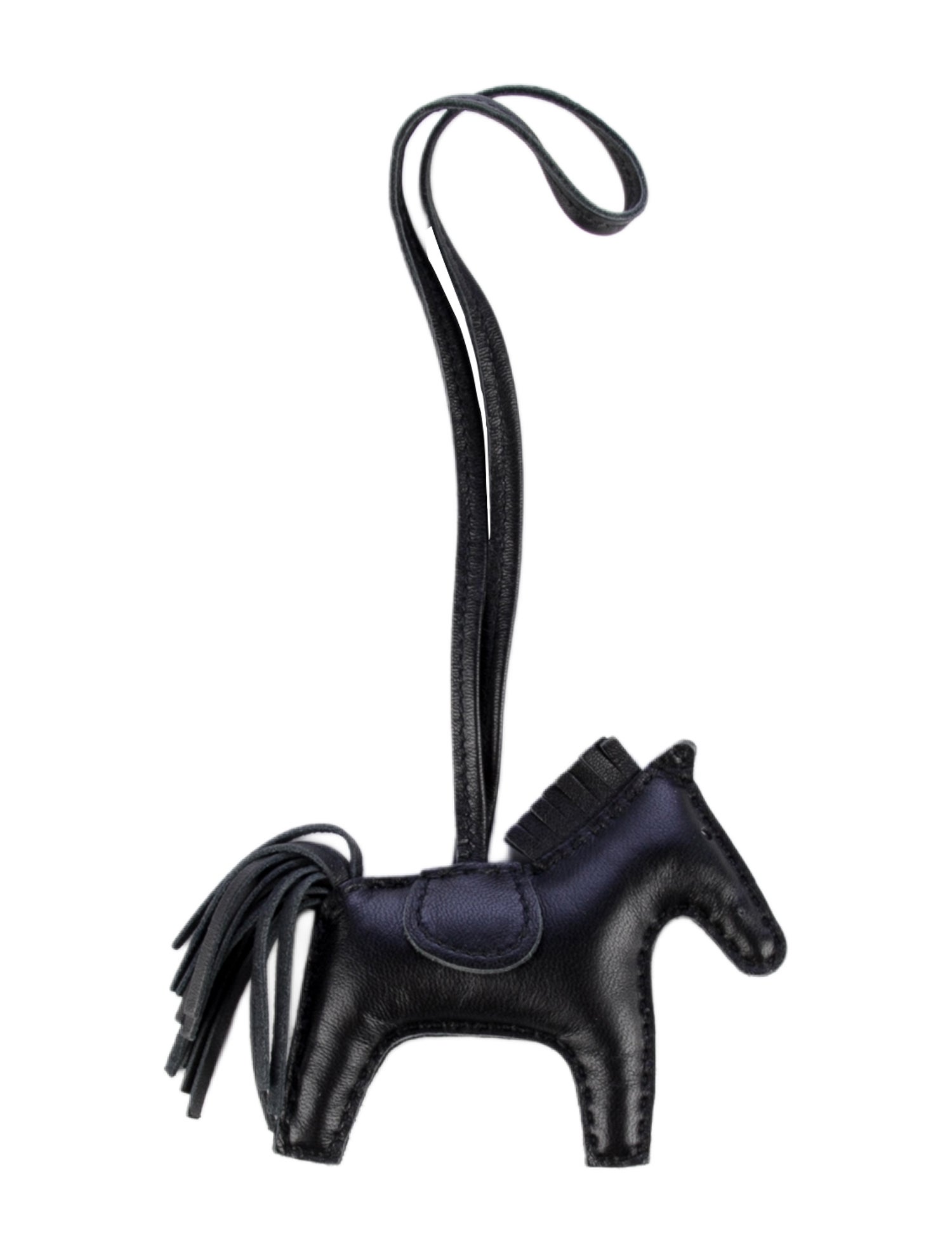 Hermès Milo So Black GriGri Rodeo Bag Charm TPM