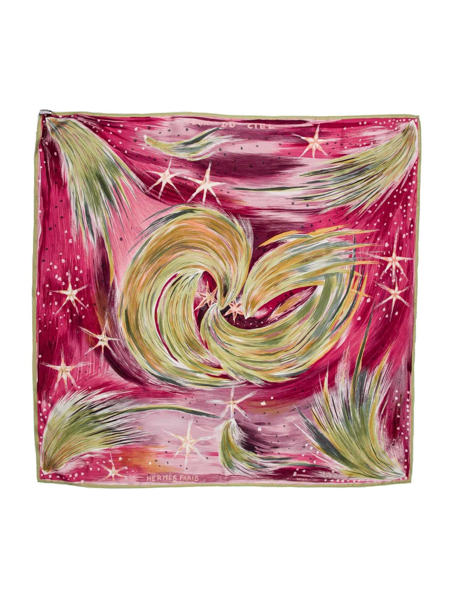 Hermès Feux du Ciel Silk Scarf