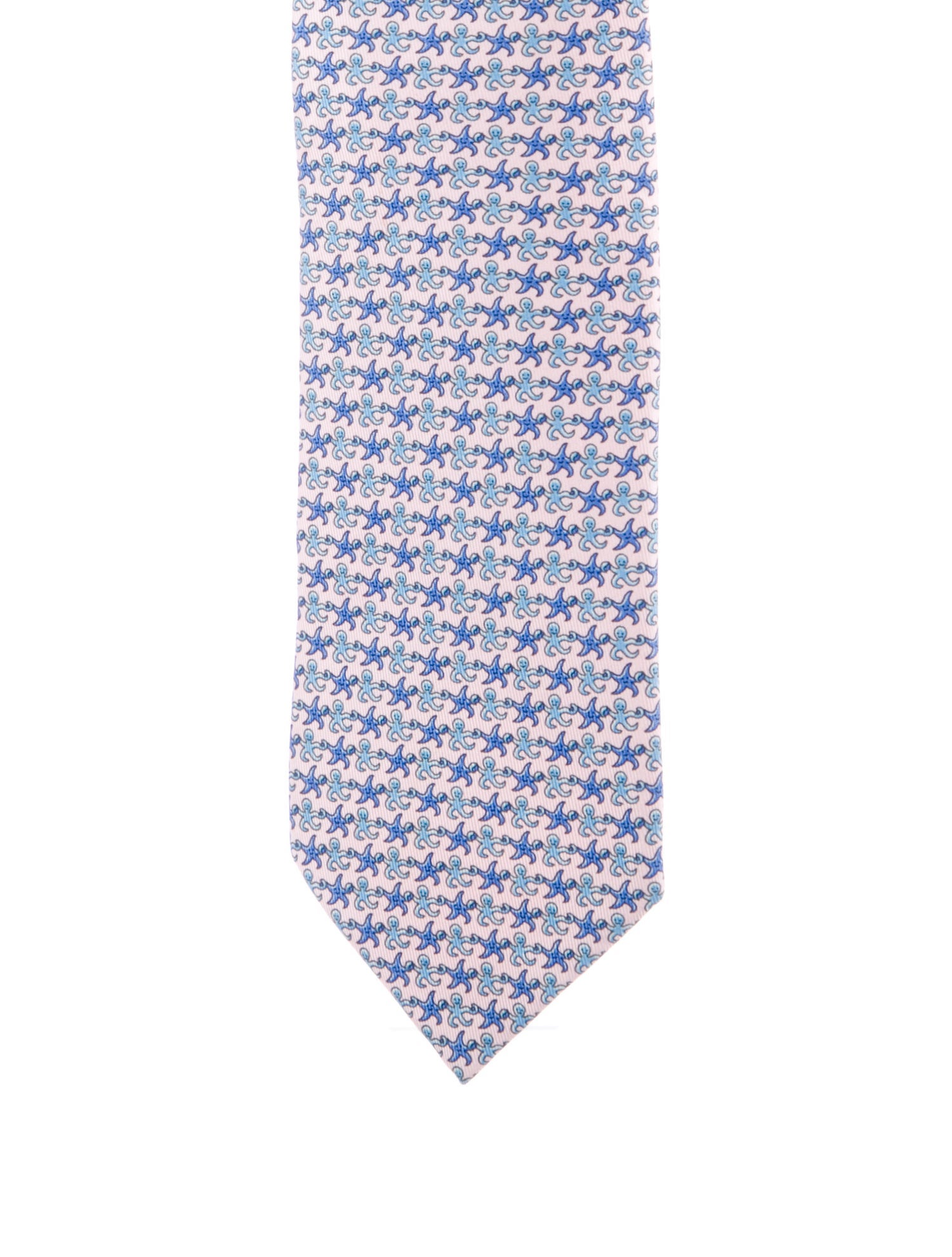Hermès Silk Patterned Tie
