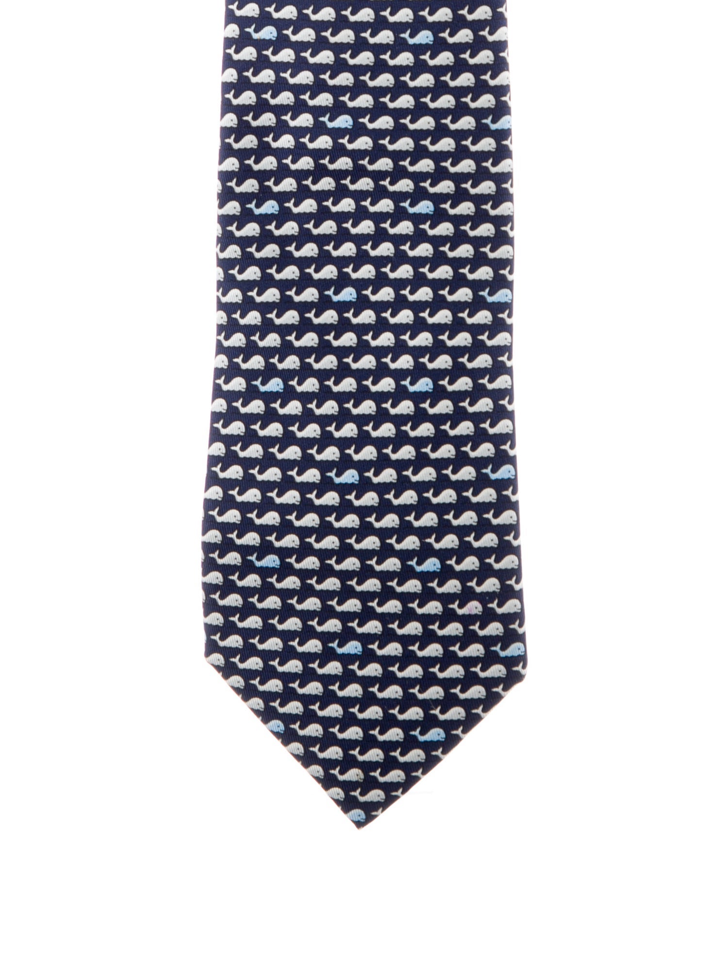 Hermès Silk Patterned Tie