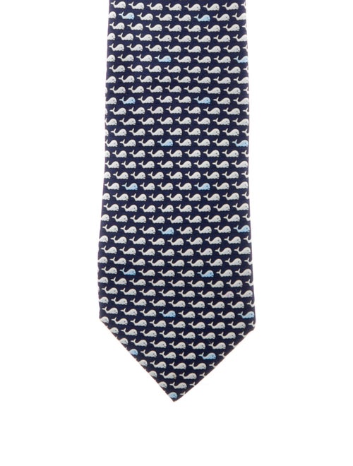 Hermès Silk Patterned Tie