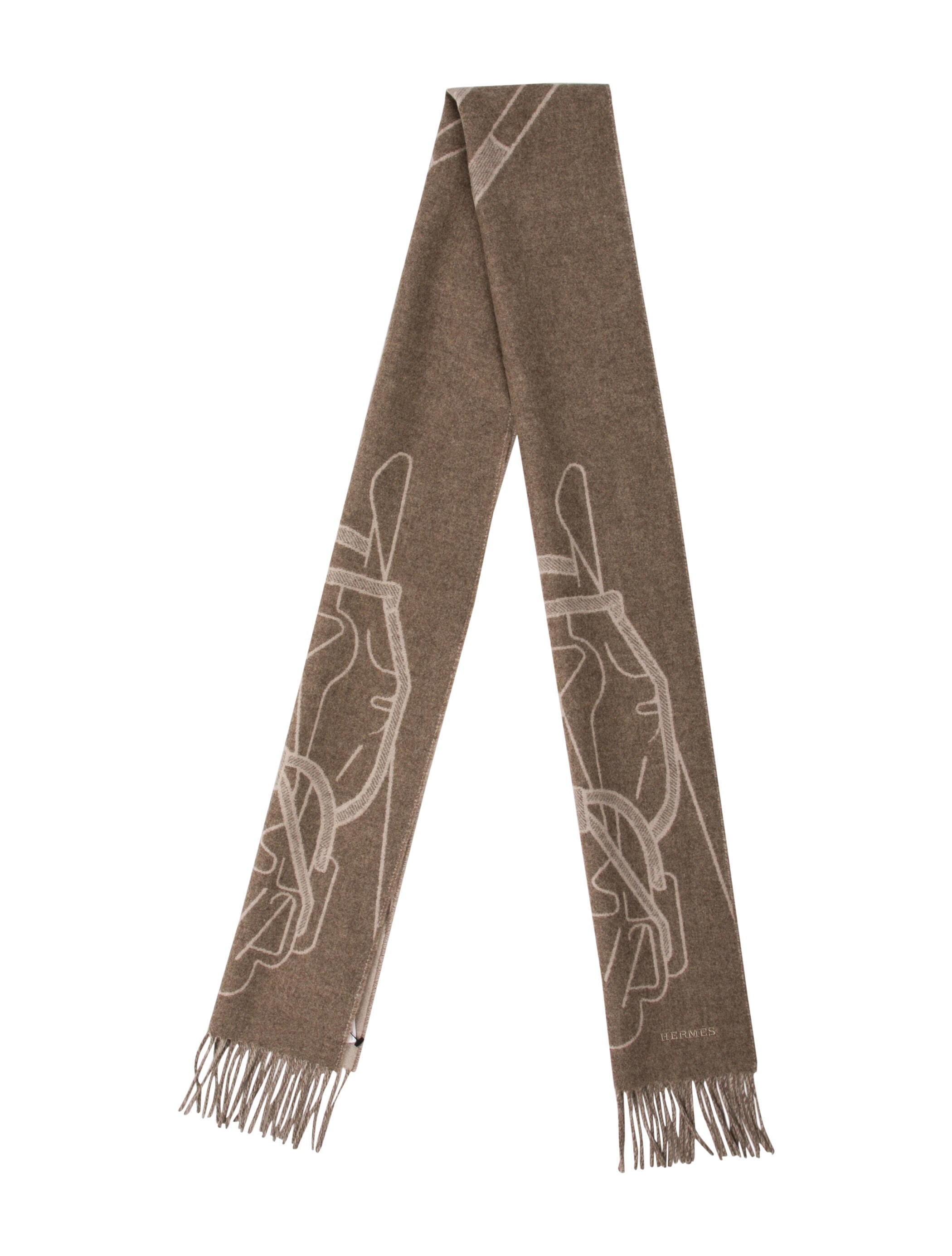 Hermès Tête-à-Tête Equestre Silk Scarf