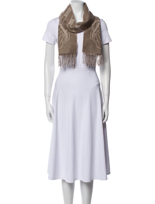 Hermès Tête-à-Tête Equestre Silk Scarf