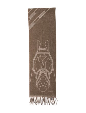 Hermès Tête-à-Tête Equestre Silk Scarf
