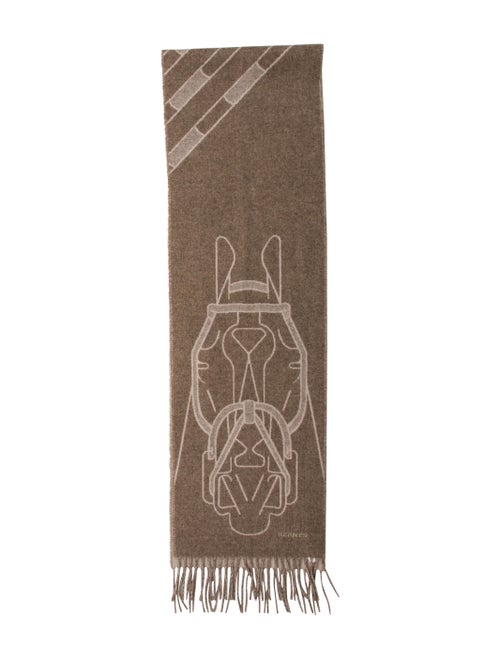 Hermès Tête-à-Tête Equestre Silk Scarf