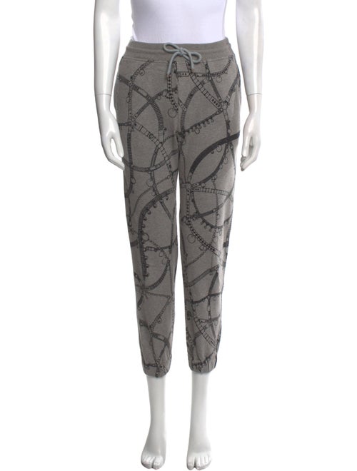 Hermès Printed Skinny Leg Pants