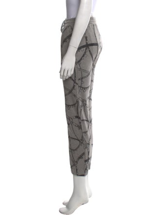 Hermès Printed Skinny Leg Pants