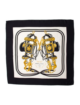 Hermès Brides de Gala Silk Scarf