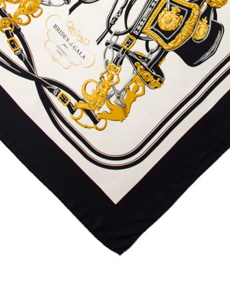 Hermès Brides de Gala Silk Scarf