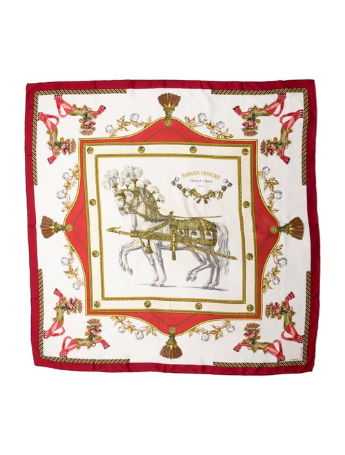 Hermès Harnais Francais Premier Empire Silk Scarf