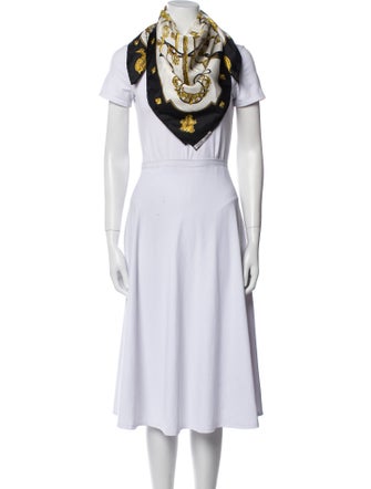 Hermès Les Clés Silk Scarf