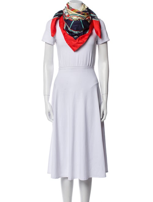 Hermès Washington's Carriage Silk Scarf