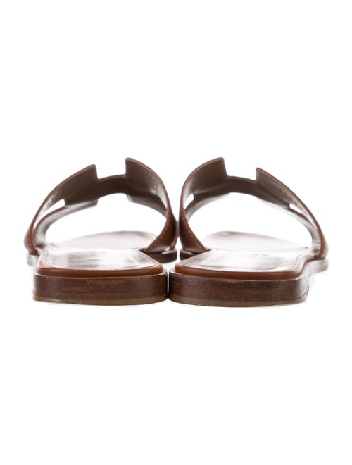 Hermès Oran Leather Slides