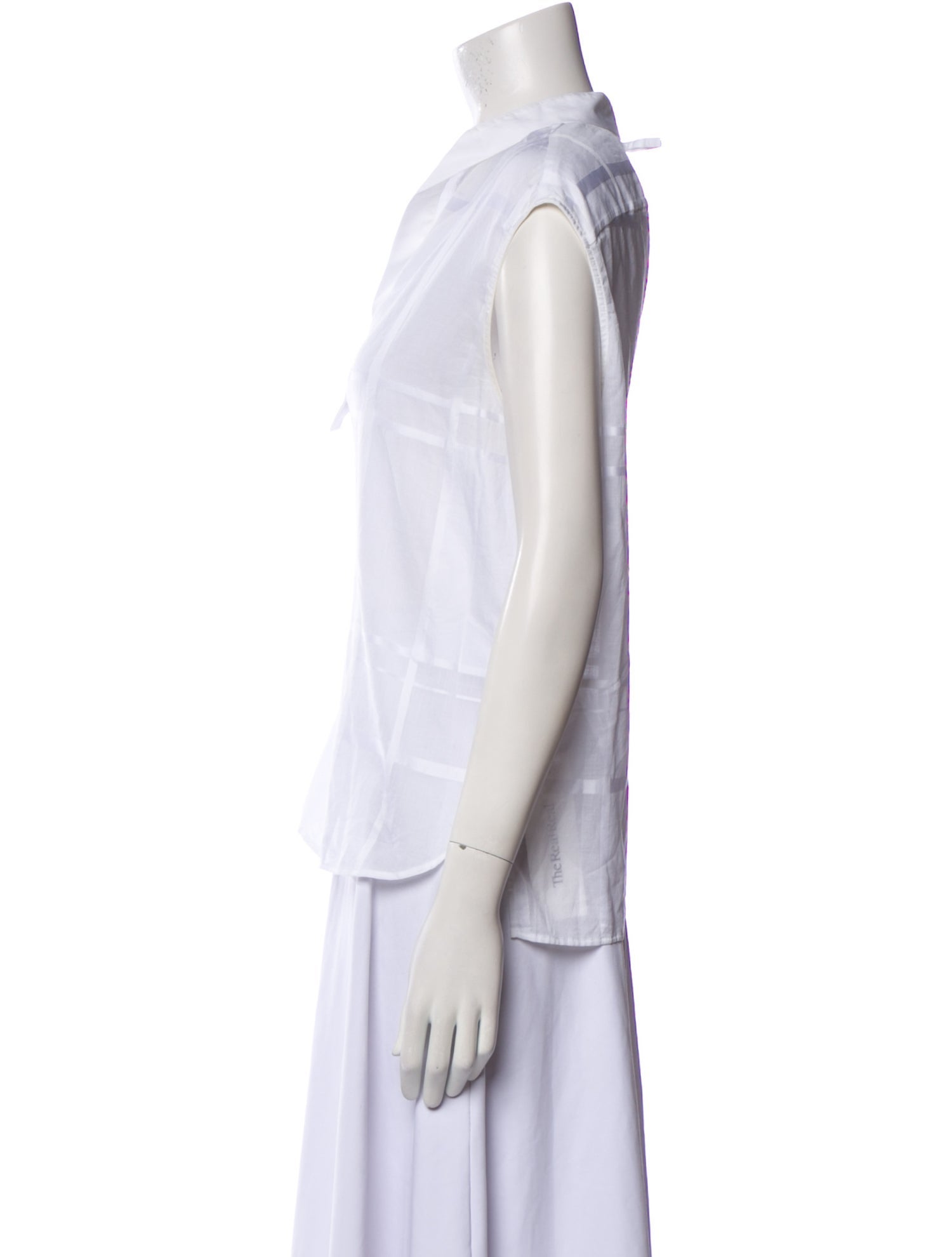 Hermès V-Neck Sleeveless Tunic