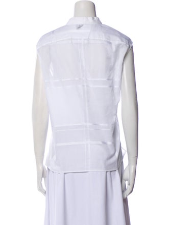 Hermès V-Neck Sleeveless Tunic