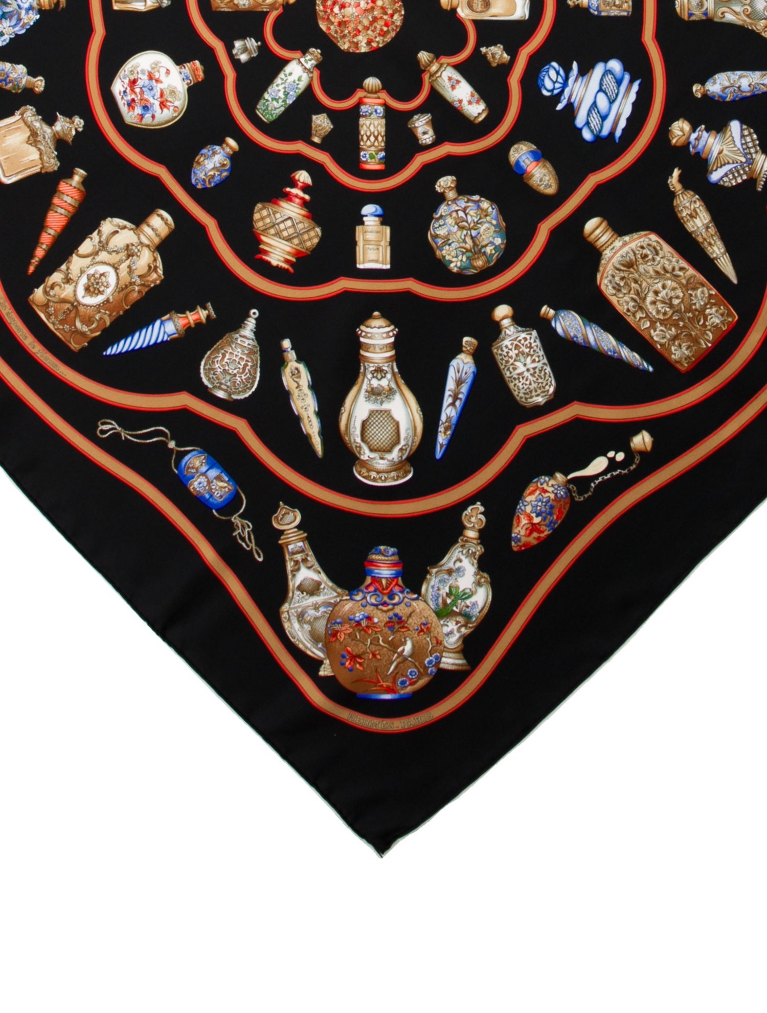 Hermès Qu'importe Le Flacon Silk Scarf