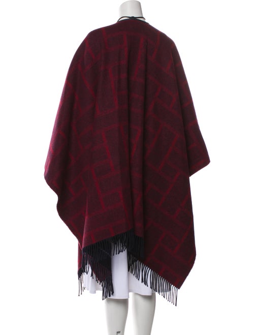 Hermès Wool Plaid Print Sweater