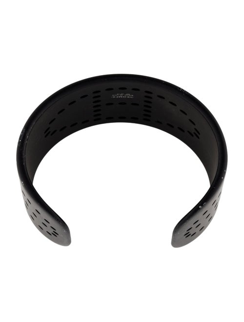 Hermès Evelyne Aluminium Sunset Cuff Bracelet