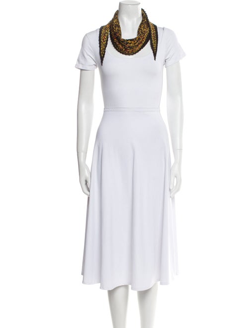 Hermès Chasse En Inde Silk Plissé Scarf