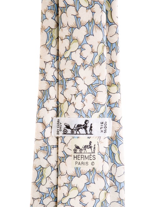 Hermès Silk pattern tie