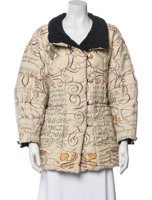 Hermès Silk Printed Jacket