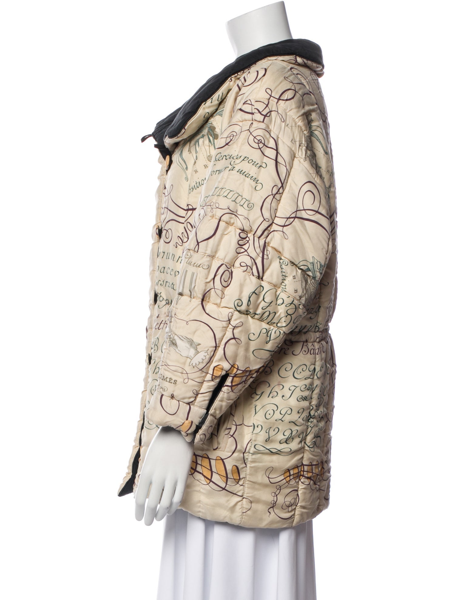 Hermès Silk Printed Jacket