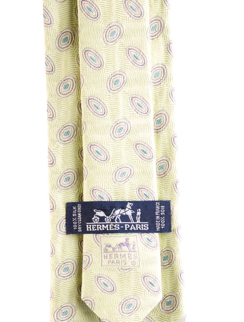 Hermès Silk pattern tie