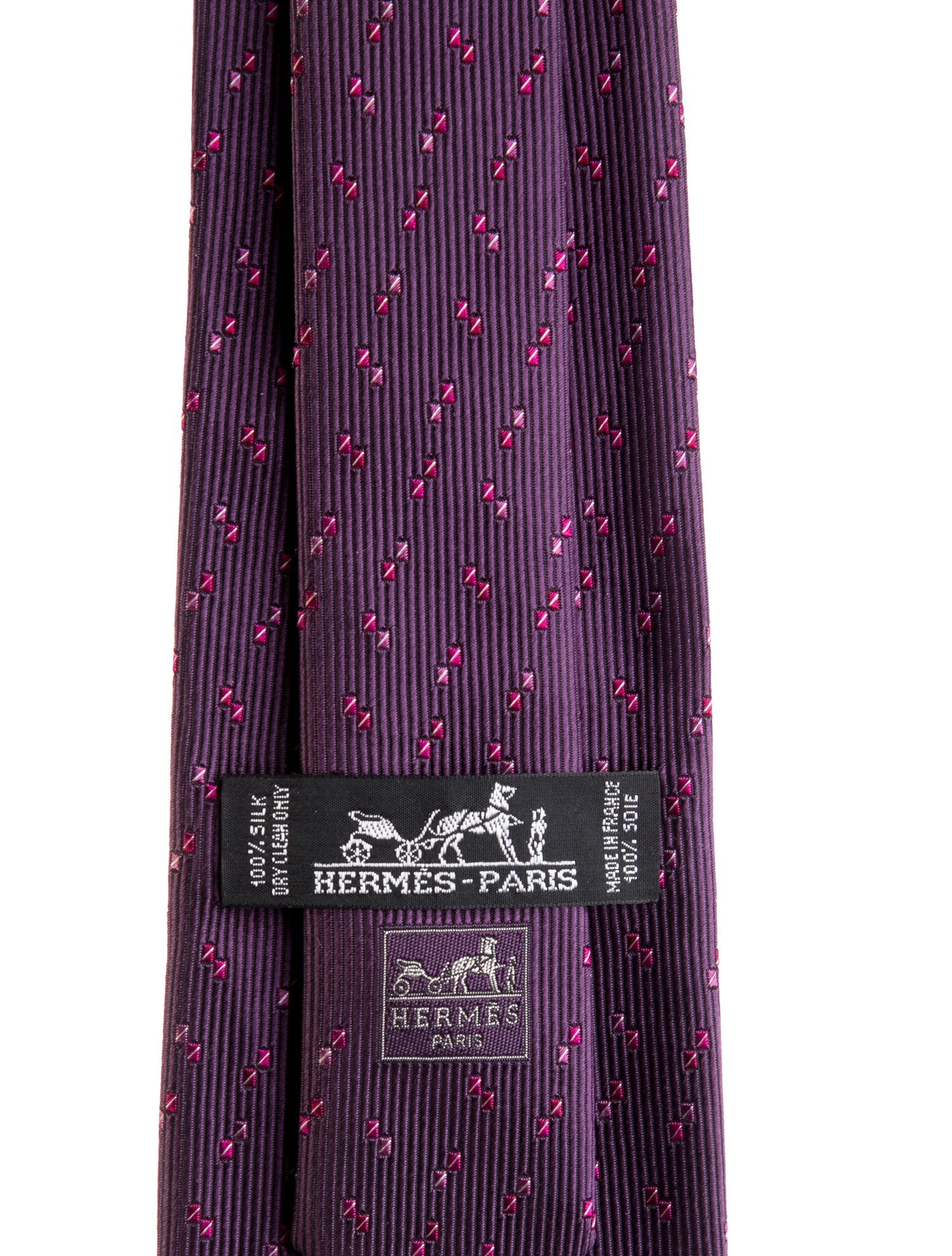 Hermès Patterned Tie