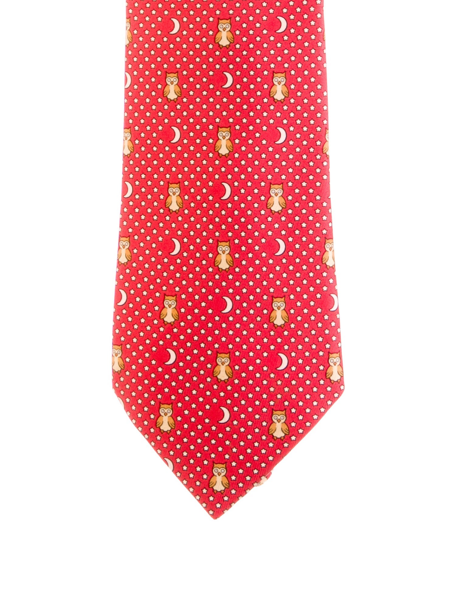 Hermès Patterned Tie