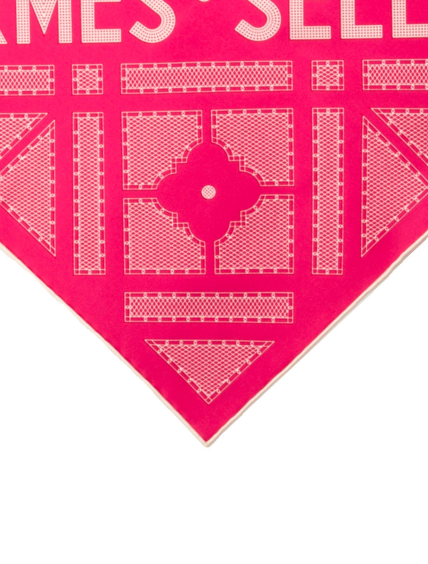 Hermès Hermes Sellier Silk Scarf