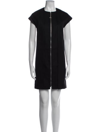 Hermès Virgin Wool Mini Dress